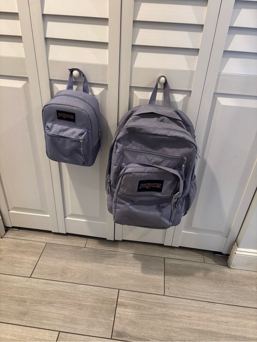 Jansport Lavender Backpack Duo – Light Purple School Packs